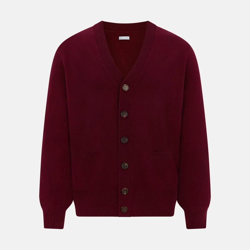 apparel-the-hub-jumpers-layering-burgundy-button-up-cardigan
