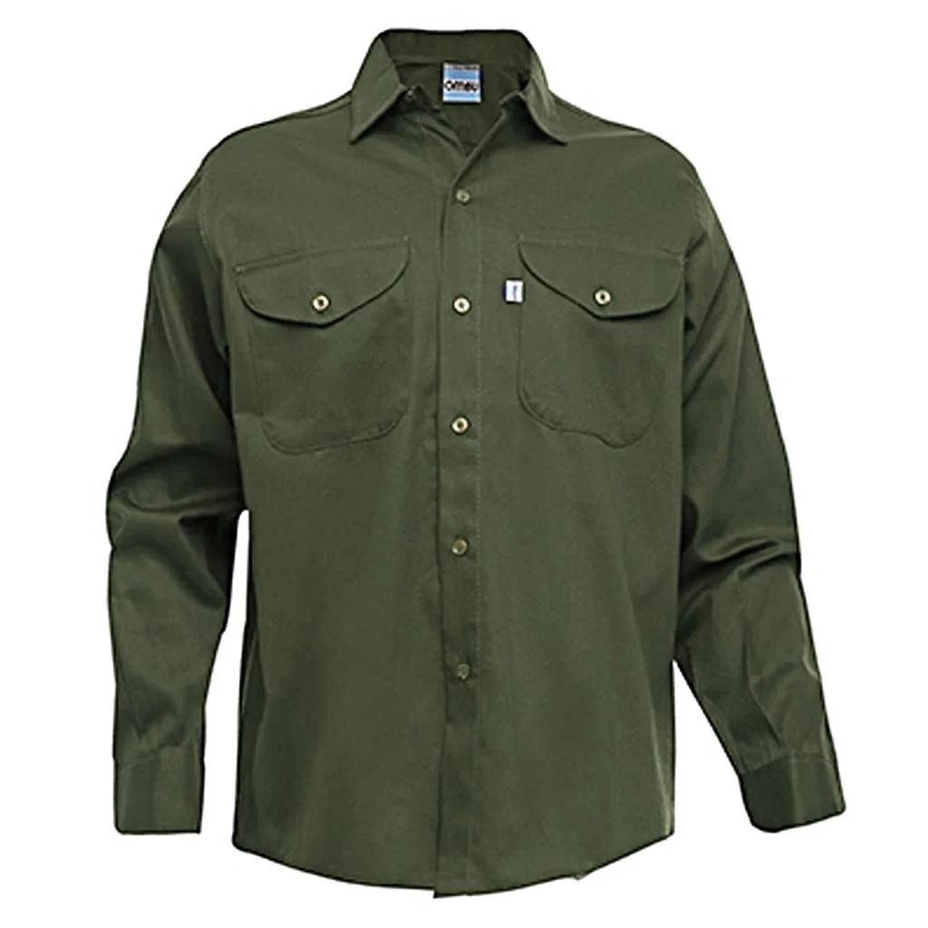 apparel-the-hub-workwear-olive-green-work-shirt-with-chest-pockets