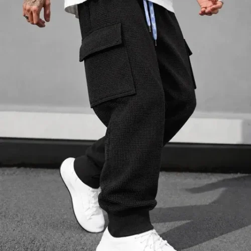 apparel-the-hub-kidswear-black-waffle-knit-kids-cargo-joggers-27