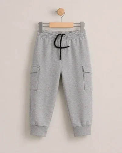 apparel-the-hub-kidswear-grey-kids-cargo-joggers-hanger